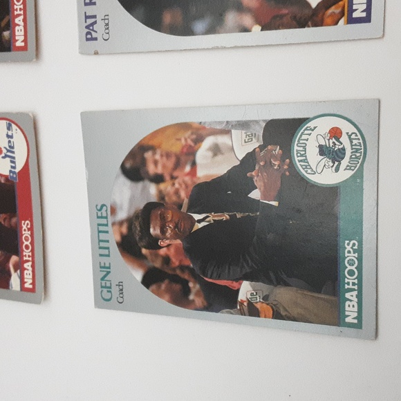 1990 NBA Hoops Coach Cards 6 Count - Picture 5 of 8